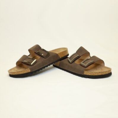 SleekStride Brown Slip-Ons