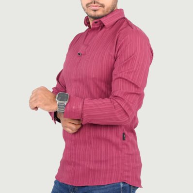 Rosewood Ribbed Premium Shirt